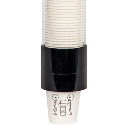 Black Cup Dispenser